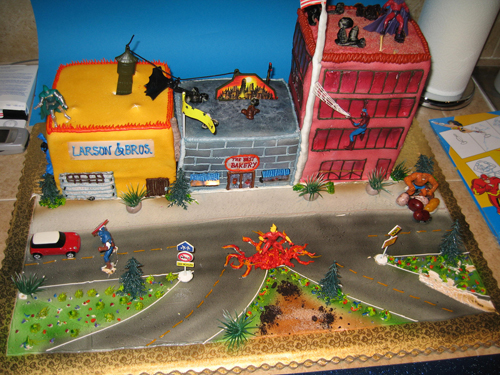 Marvel cake