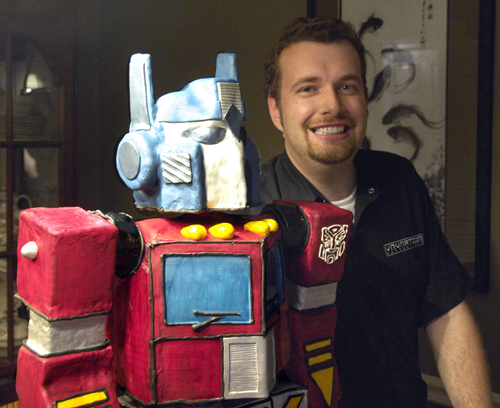 Optimus Prime cake