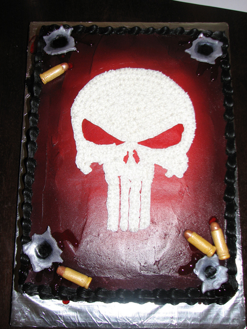 Punisher cake