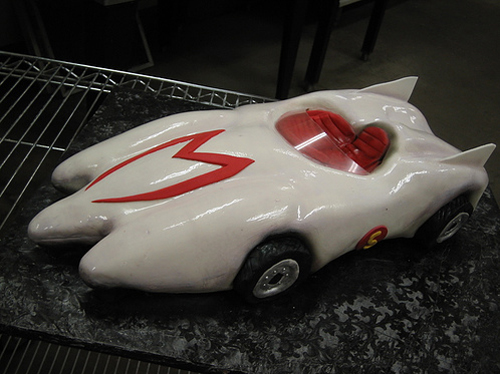 Speed Racer cake