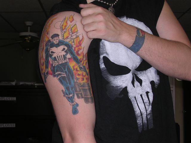 Punisher tattoo 16