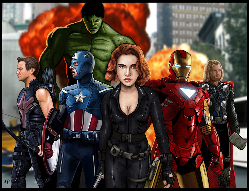 avengers fan art