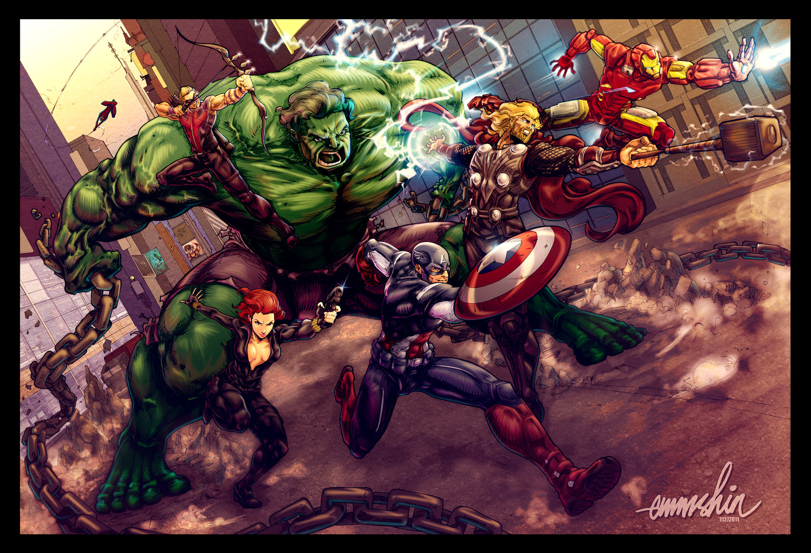 avengers fan art