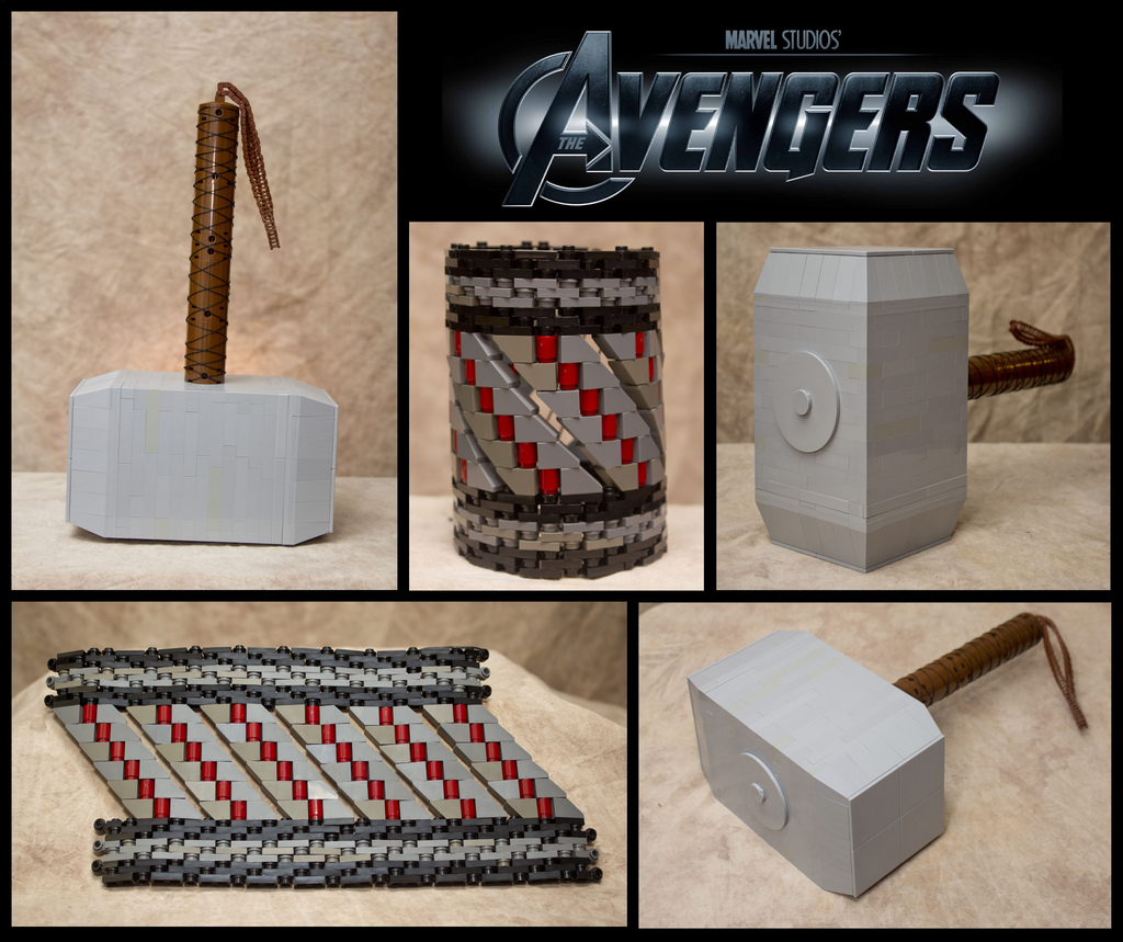 lego avengers weapons