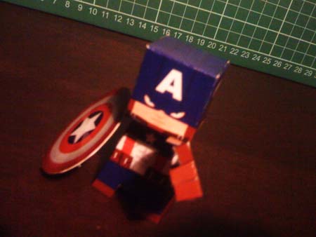 comic book paper toys