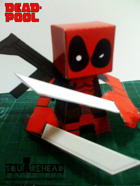 comic book paper toys