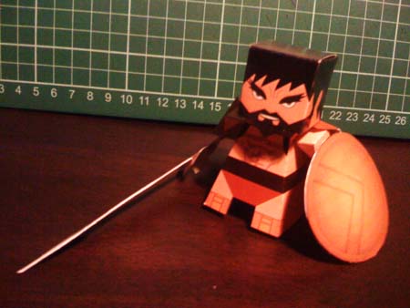 comic book paper toys