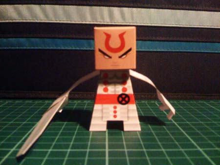 comic book paper toys