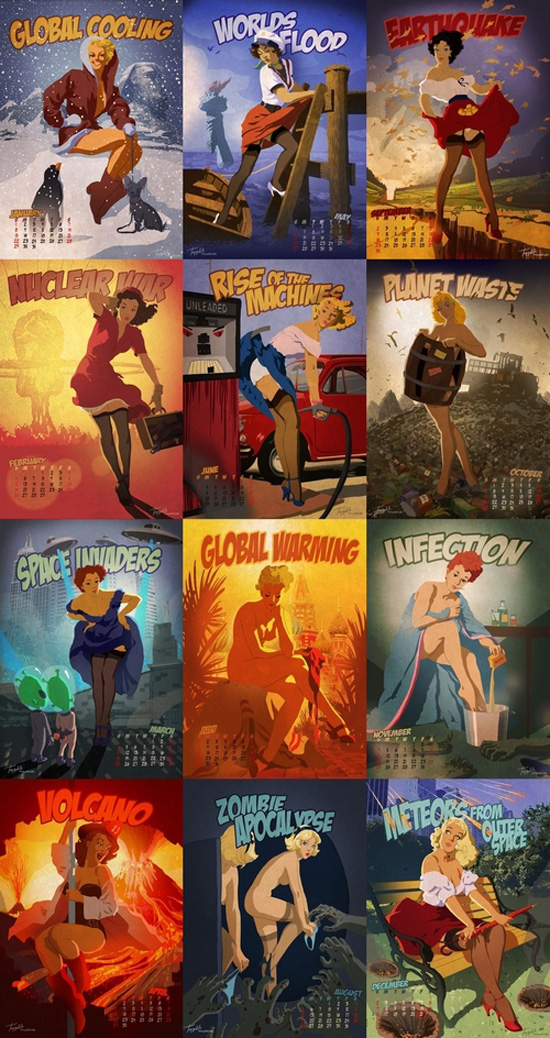 apocalyptic pin up