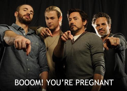 wow really super boom you're pregnant