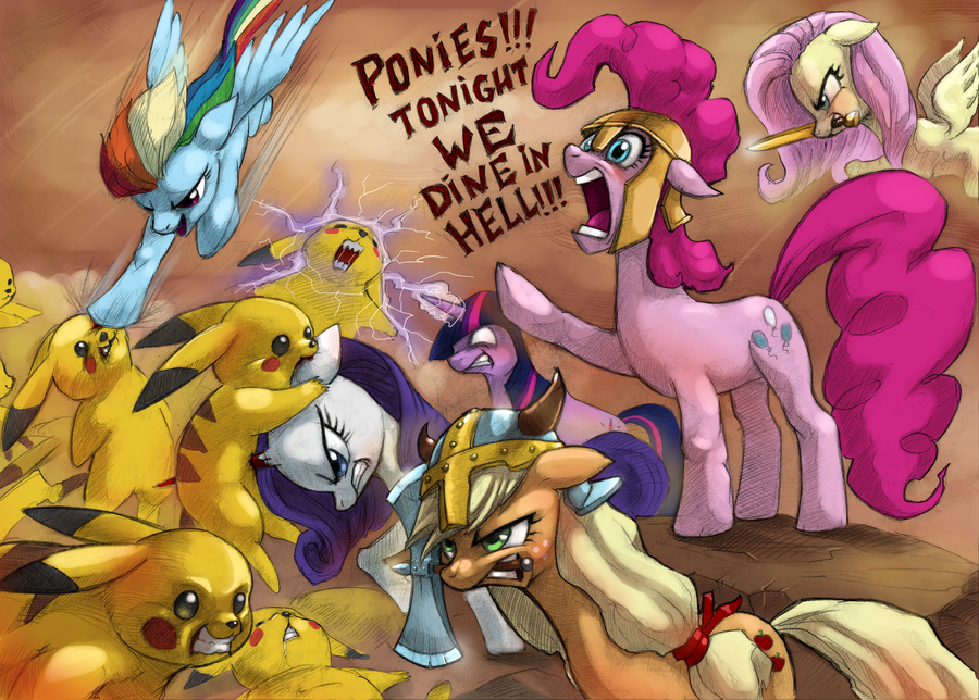 my little pony vs pokemon