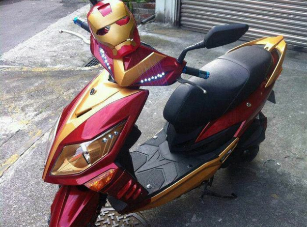 iron man scooter