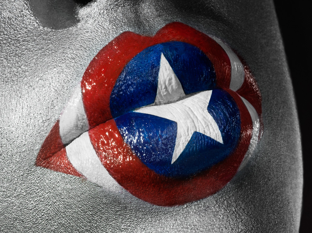 captain america lips