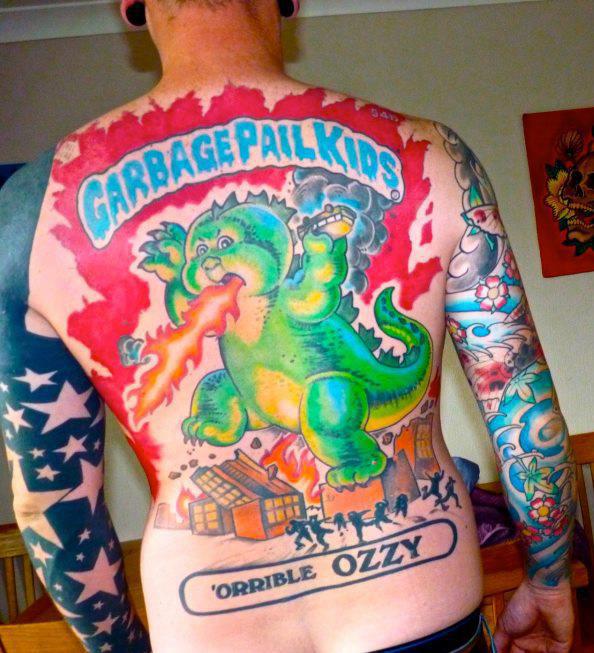 garbage pail kids 'orrible ozzy