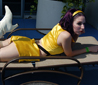Hot Chick as Faye Valentine 13
