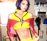 Hot Chick as Faye Valentine 15