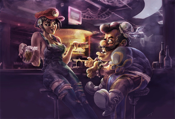 chun li mario crossplay